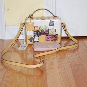 NWT Radley London Lovely Jubbly Small Leather Grab Satchel Bag